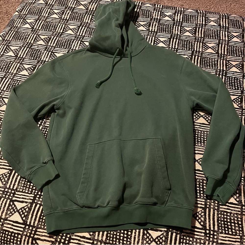 GAP Forest Green Hoodie Sweatshirt Womens XS plain solid